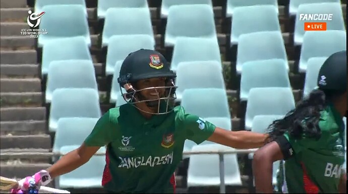 Bangladesh u19 won 1