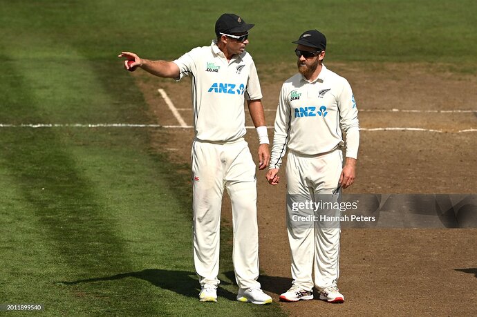 100th test for Williamsona nd southee
