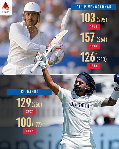 7. Multiple centuries at Lord's for India