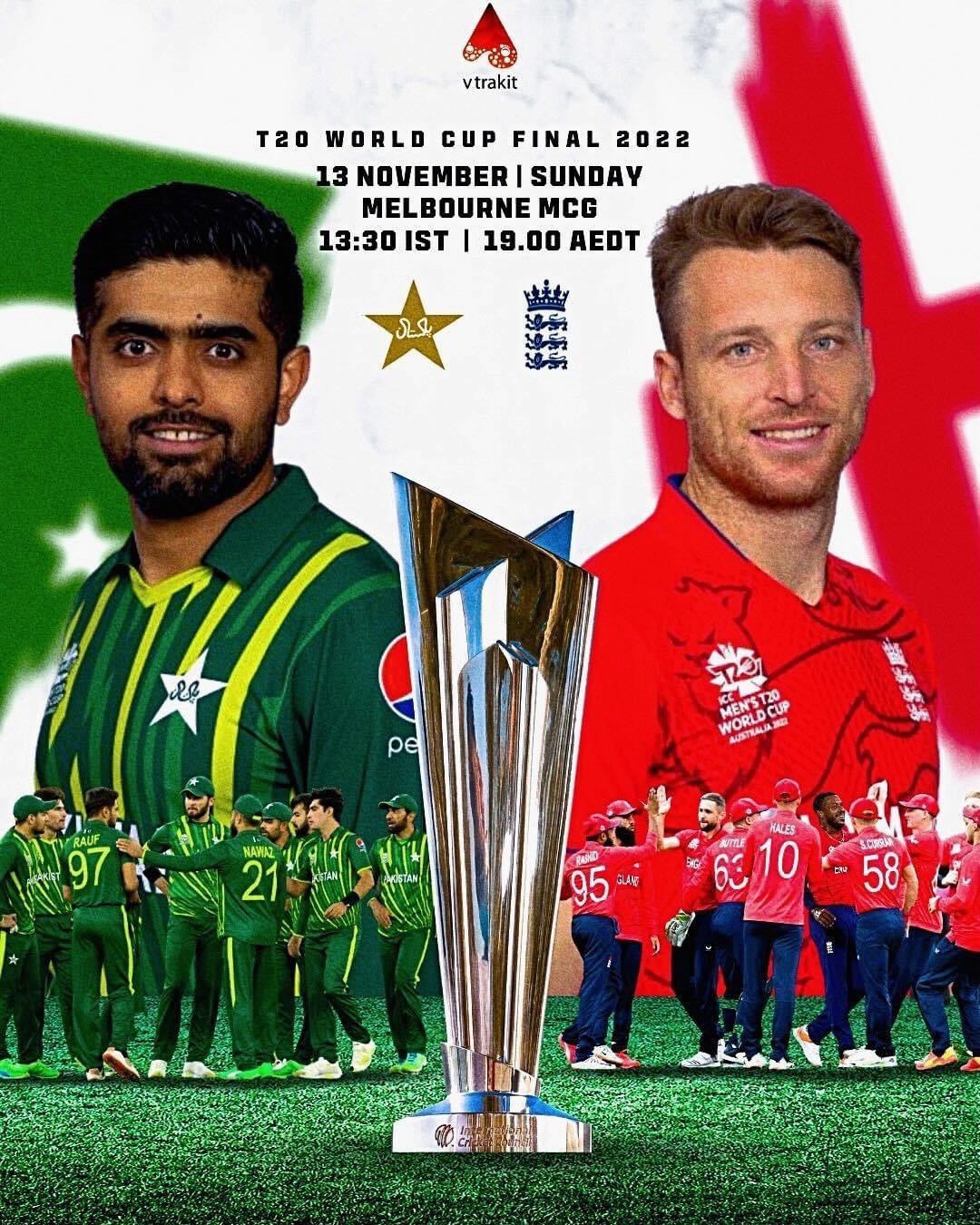 England vs Pakistan - T20 World Cup 2022 Final - Live Updates - Cricket
