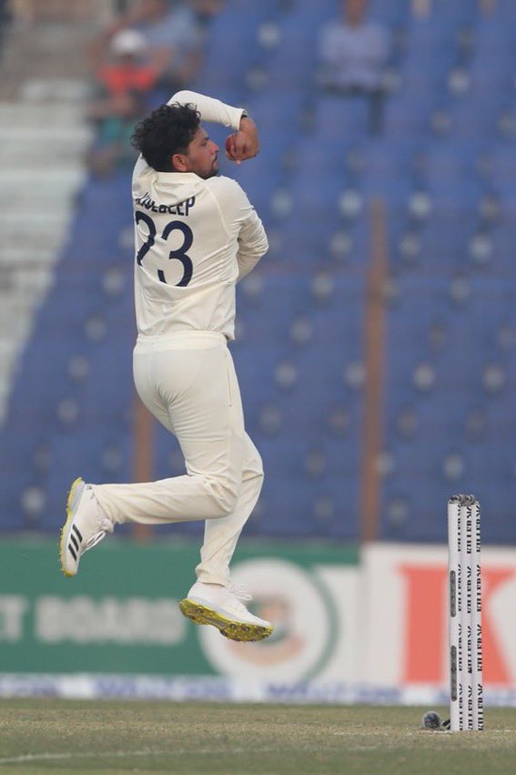 Kuldeep Yadav registers his career best bowling performance in Tests -  Cricket - Vtrakit Community